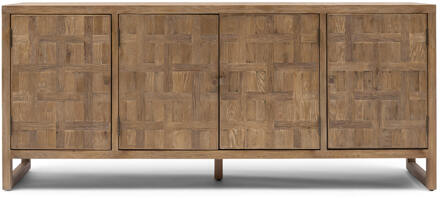 Riviera Maison Dressoir 'Fraser Island' Eikenhout, 200cm