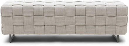 Riviera Maison Eetkamerbank 'Room 48' Mouliné Linen, 150cm, kleur Fabulous Flax