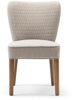 Riviera Maison Eetkamerstoel 'Louise' Linen, kleur Fabulous Flax