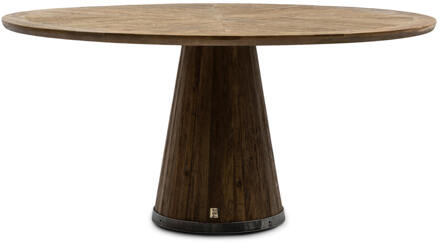 Riviera Maison Eettafel rond - Siroko Beach Dining Table ⌀160 - Bruin