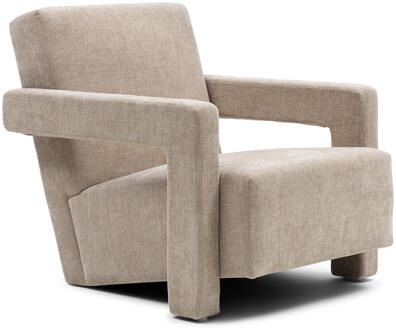 Riviera Maison Fauteuil 'Messina' Weave stof, kleur Soft Walnut