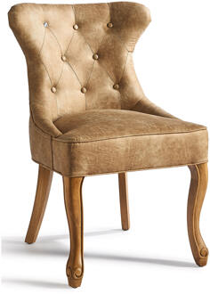 Riviera Maison George Dining Chair pellini Camel - 59.0x60.0x93.0 cm Bruin