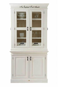 Riviera Maison New England Fish Market Cabinet S Wit