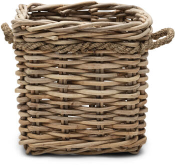 Riviera Maison Plantenmand 'Fiuggo' Rattan, 50 x 50cm - 50 cm