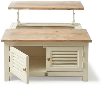 Riviera Maison Rivièra Maison Claremont Salontafel Beige, Bruin, Wit