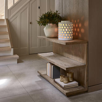 Riviera Maison Sidetable 'Vermont' Eikenhout, 105cm - 105 cm