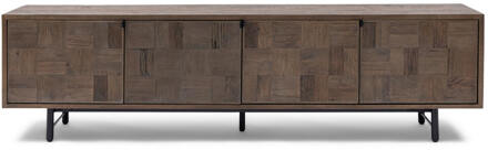 Riviera Maison TV-meubel 'Mac Arthur Park' Eikenhout, 200cm