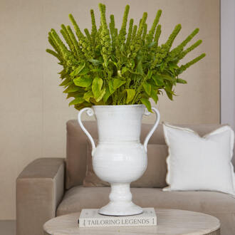 Riviera Maison Vaas 'Chalice' Keramiek, 50cm Wit