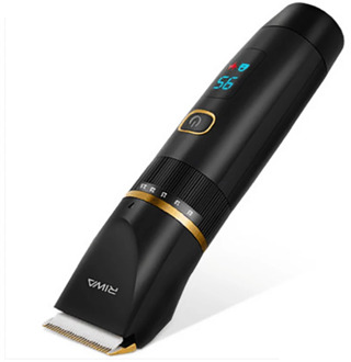 RIWA Lithium Battery Professional Hair Clipper With Ceramic Titanium Alloy Blades Hair Shaver Waterproof Hair Trimmer USB Men Ki