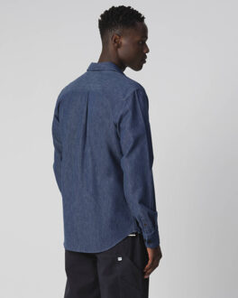 Rix casual overhemd met lange mouwen - maat XXXL Blauw