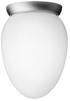 Rizzatto 171 Plafondlamp - Zilver - Opaal