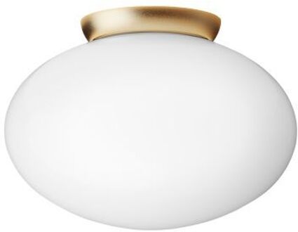 Rizzatto 301 Plafondlamp - Messing - Opaal Goud