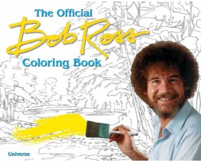 Rizzoli The Bob Ross Coloring Book