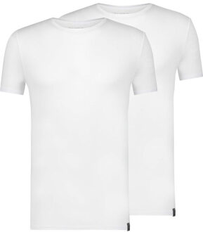 RJ Bodywear T-shirt madrid 2-pack Wit - XXL