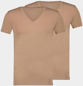 RJ Bodywear T-shirt madrid 37-063/254 Beige - XXL
