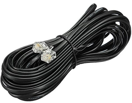 RJ11 6P4C Telefoon Kabel Cord Adsl Modem 10 Meter