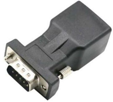 RJ45 Female to DB9 Male Adapter