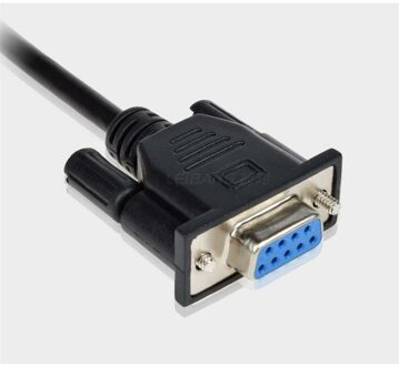 RJ45 male to DB9 (RS232) female cable,1.5M - small