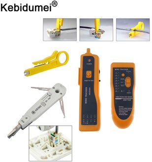 RJ45 RJ11 RJ12 CAT5 CAT5e Draagbare LAN Network Tool Kit Utp Kabel Tester EN Tang Crimp Crimper Plug Draad Stripper heads