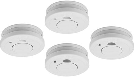 RM250-4 Rookmelderset 4-pack Wit