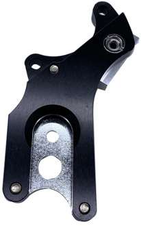 Road Bike Disc Brake Adapter No Disc Brake Fixed Seat Converter Durable Steel Alloy Bicycle accessories