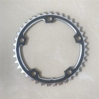Road Fiets Kettingblad 130 Bcd 53T 39T Chain Ring Vouwfiets Kettingwiel 3/32 "Chain Lichtmetalen Cnc 5 gat Voor Dubbele Ketting Wiel klein Disc 39T