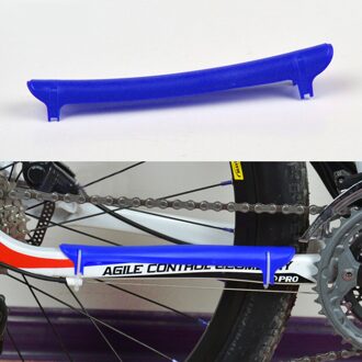 Road Mtb Bike Guard Cover Pad Fiets Accessoires Fietsen Chain Care Stay Geplaatst Protector Dikke Plastic Pad # yp blauw