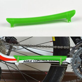 Road Mtb Bike Guard Cover Pad Fiets Accessoires Fietsen Chain Care Stay Geplaatst Protector Dikke Plastic Pad # yp groen
