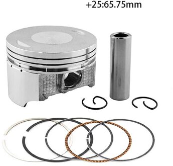 Road Passie 1 Set Motorfiets Onderdelen Zuigerveren Kit 65.5 ~ 66.5Mm Voor Honda SL230 97-08 XR230 03-08 CRF230 03-14 FTR230 03-05 Piston Kit 65.75mm