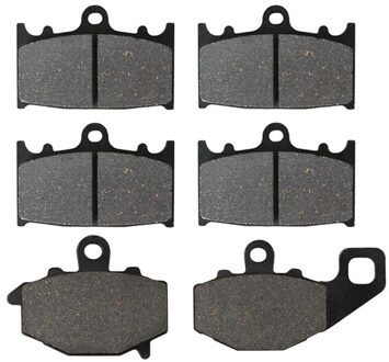 Road Passie Motorcycle Voor En Achter Remblokken Voor Kawasaki ZZR400 ZR400 N 1993-1999 ZX6R ZX9R ZZR600 ZX600E ninja Zx 6R 9R ZX6 voorkant en achterkant