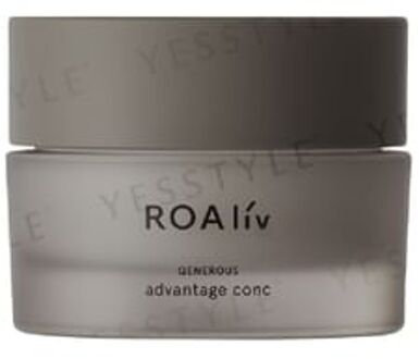ROAliv Generous Advantage Conc Cream Green Floral Musk - 52g