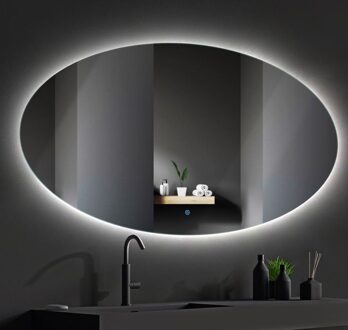 Roan ovale spiegel met LED-verlichting 140x90cm