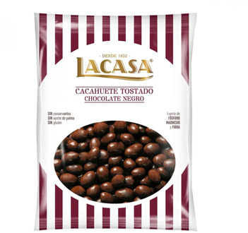 Roasted Peanut with black chocolate · 450g.