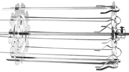 Roaster Rotisserie Spiesjes Naald Kooi Lange Bbq Naald Oven Kebab Maker Grill Air Friteuse Vlees Vis Groenten Accessoires # T2G