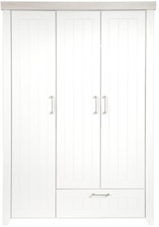 Roba Garderobekast Wilma 3-deurs Wit