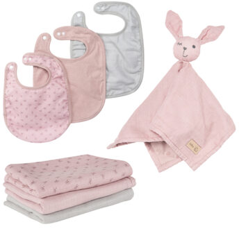 Roba Geschenkset Baby Essential s Lil Planet roze Roze/lichtroze