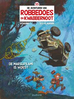 Robbedoes & kwabbernoot 55. de marsupilami is woest