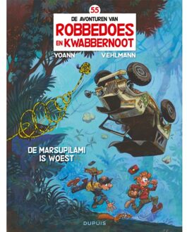 Robbedoes & kwabbernoot 55. de marsupilami is woest