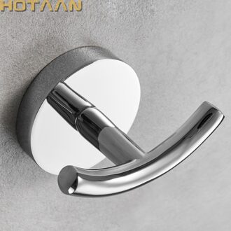 Robe Hook, Kleding Haak, Roestvrij Stalen Constructie Met Chroom Afwerking, Badkamer Haak Badkamer Accessoires, 10902-B