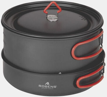 Robens Basecamp Pro Ceramic Cook Set Xl Kookgerei Zwart - One size