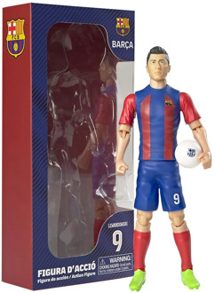 Robert Lewandowski FC Barcelona – Actiefiguur Voetballer (20 cm)