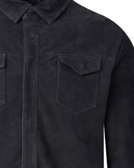 Robert overshirt Blauw - XXXL