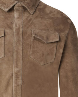 Robert overshirt Bruin - XXL