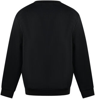 Roberto Cavalli Cavalli Class Luipaardprint Logo Zwarte Trui