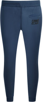 Roberto Cavalli Cavalli Class Print Logo Donkerblauwe Sweatpants - M