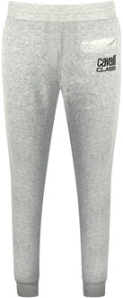 Roberto Cavalli Cavalli Class Print Logo Grijze Sweatpants Grijs - XL