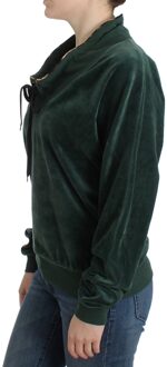 Roberto Cavalli Cavalli Vrouwentrui van groen fluweel katoen Veelkleurig