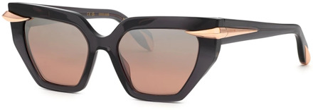 Roberto Cavalli Geometrische onregelmatige zonnebril voor dames Roberto Cavalli , Gray , Dames - 54 MM
