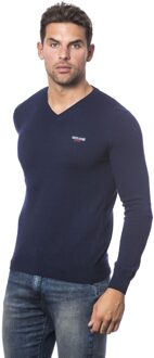 Roberto Cavalli Langarmpullover FSX601 Mann Veelkleurig