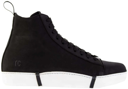 Roberto Cavalli Premium Zwarte & Witte High Top Sneakers Roberto Cavalli , Black , Dames - 36 Eu,41 Eu,37 Eu,40 EU